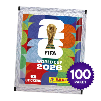 Panini - FIFA World Cup 2026 Sticker (100 Packs)