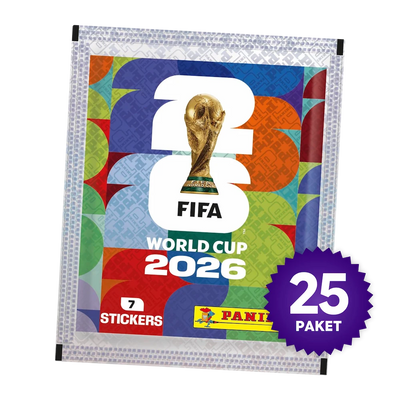 World Cup 2026 Sticker (25 Packs)