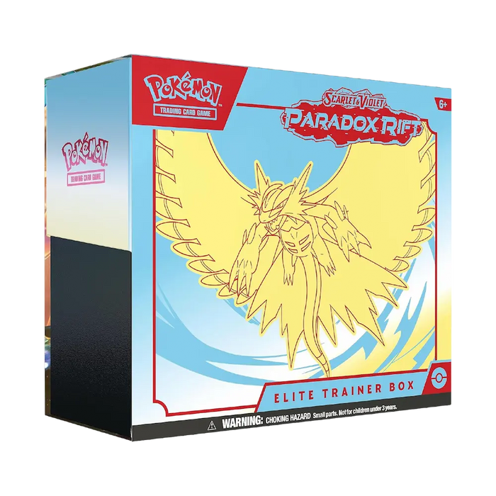 Pokémon - Scarlet and Violet: Paradox Rift Elite Trainer Box - Roaring Moon (9 Packs)