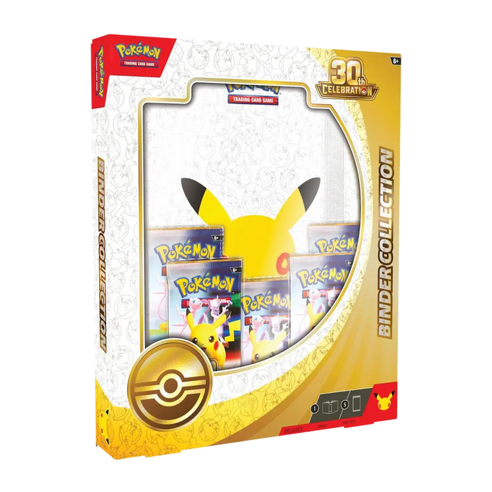 Pokémon - 30th Celebration: Binder Collection (5 Packs & 9-Pocket Binder)