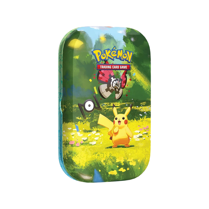 Pokémon - 30th Celebration: Mini Tin Day Pikachu (2 Packs, 1 Art Card & 1 Sticker Sheet)
