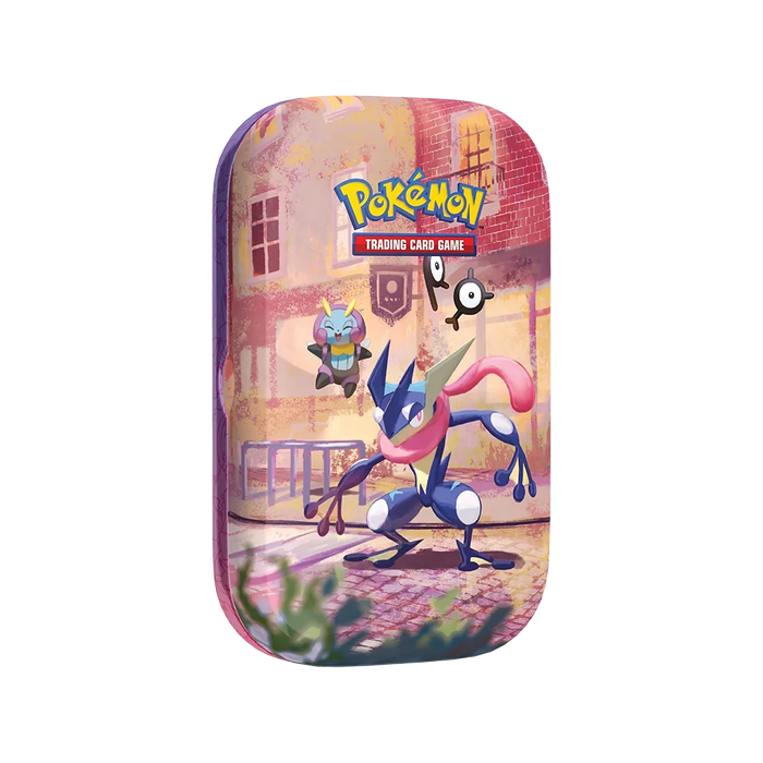 Pokémon - 30th Celebration: Mini Tin Greninja (2 Packs, 1 Art Card & 1 Sticker Sheet)