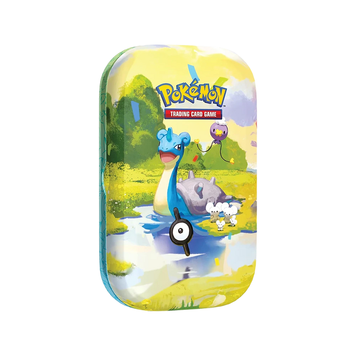 Pokémon - 30th Celebration: Mini Tin Lapras (2 Packs, 1 Art Card & 1 Sticker Sheet)