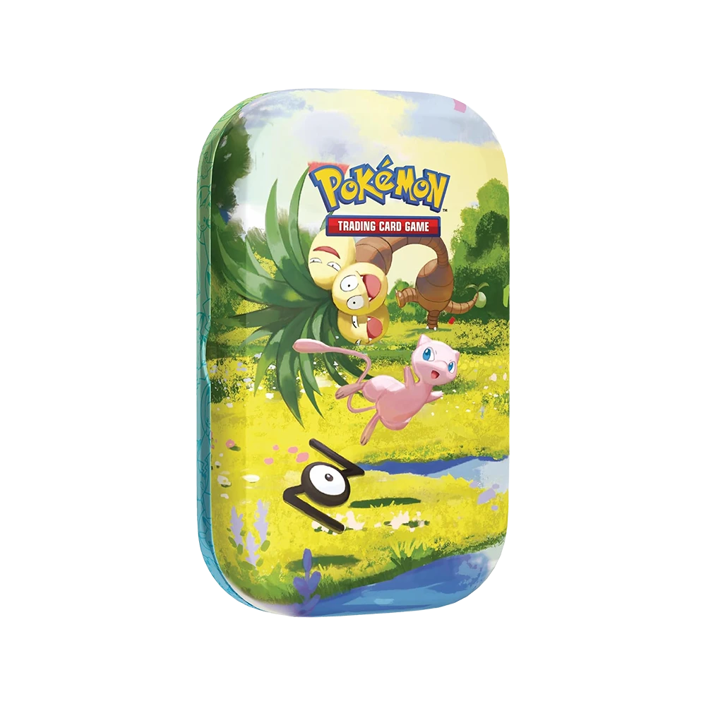 Pokémon - 30th Celebration: Mini Tin Mew (2 Packs, 1 Art Card & 1 Sticker Sheet)