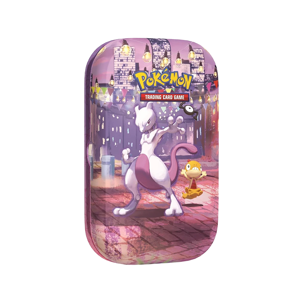 Pokémon - 30th Celebration: Mini Tin Mewtwo (2 Packs, 1 Art Card & 1 Sticker Sheet)