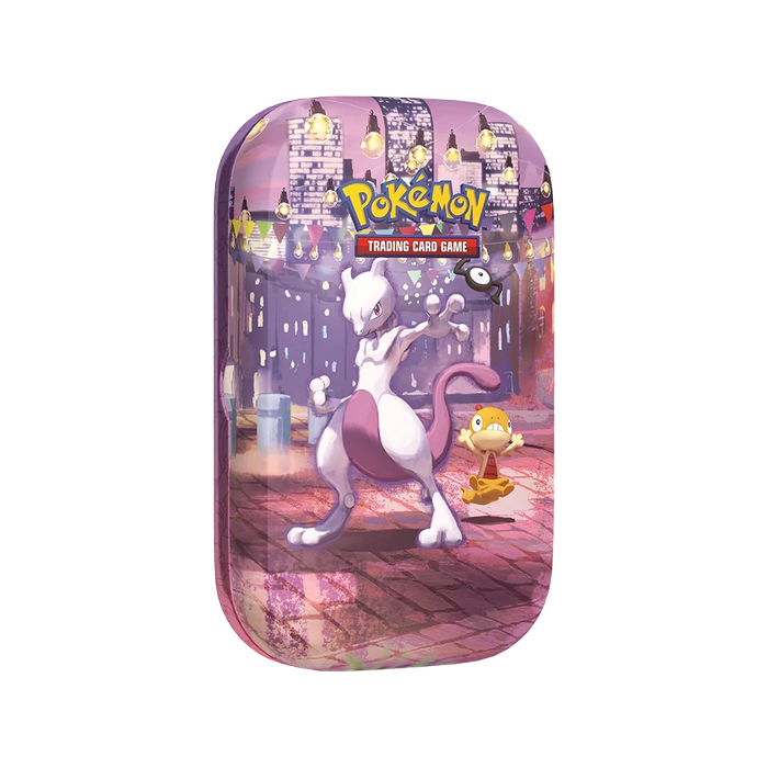 Pokémon - 30th Celebration: Mini Tin Mewtwo (2 Packs, 1 Art Card & 1 Sticker Sheet)