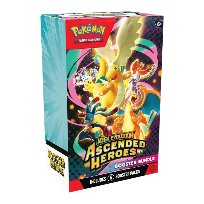 Pokémon - Mega Evolution: Ascended Heroes Booster Bundle (6 Packs)
