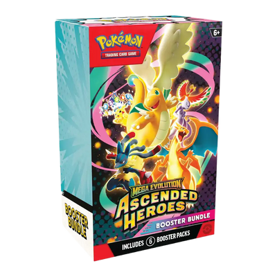 Pokémon - Mega Evolution: Ascended Heroes Booster Bundle (6 Packs)