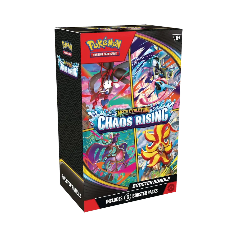 Pokémon - Mega Evolution: Chaos Rising Booster Bundle (6 Packs)