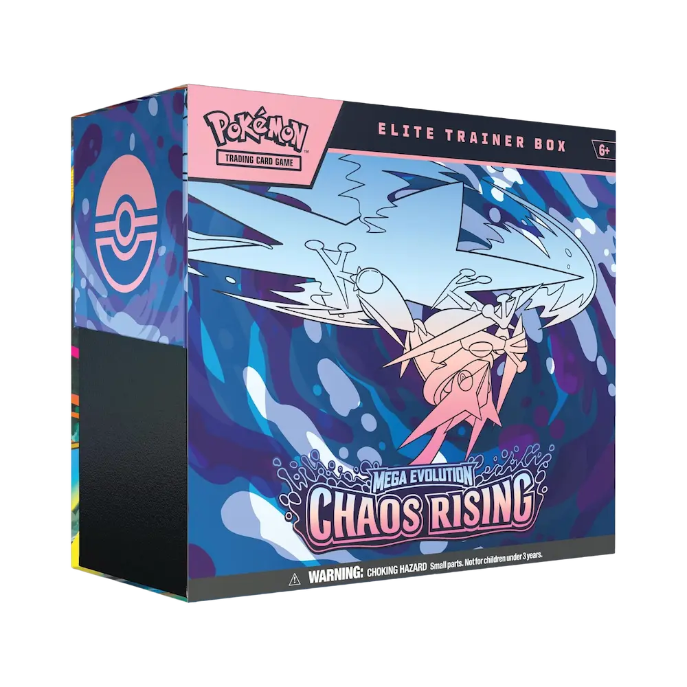 Pokémon - Mega Evolution: Chaos Rising Elite Trainer Box (9 Packs)