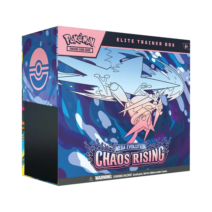 Pokémon - Mega Evolution: Chaos Rising Elite Trainer Box (9 Packs)
