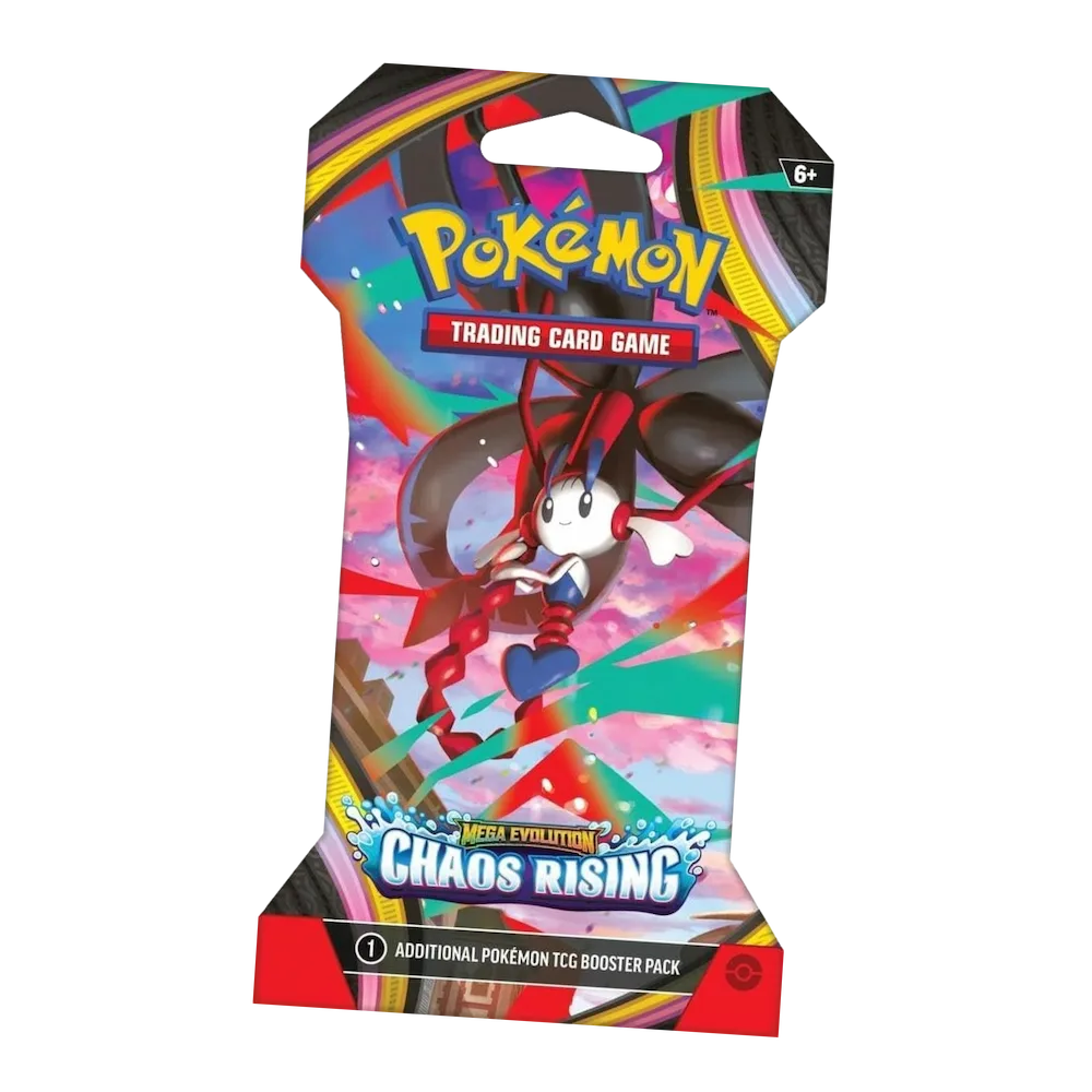 Pokémon - Mega Evolution: Chaos Rising Sleeved Booster Pack (10 Cards)