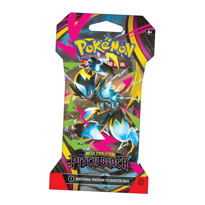 Pokémon - Mega Evolution: Pitch Black Sleeved Booster (10 Cards)
