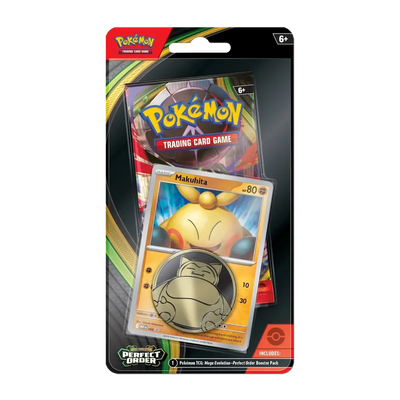 Pokémon - Mega Evolution: Perfect Order 1-Pack Blister (1 Pack, 1 Promo Card & 1 Coin: Makuhita)