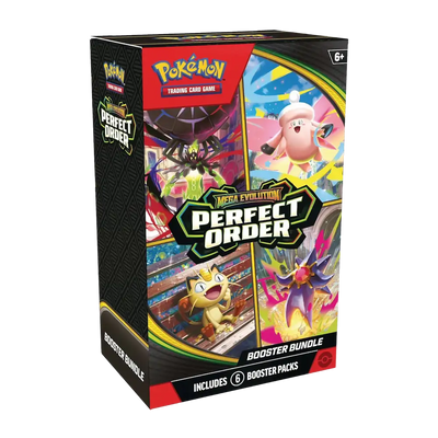 Pokémon - Mega Evolution: Perfect Order Booster Bundle (6 Packs)