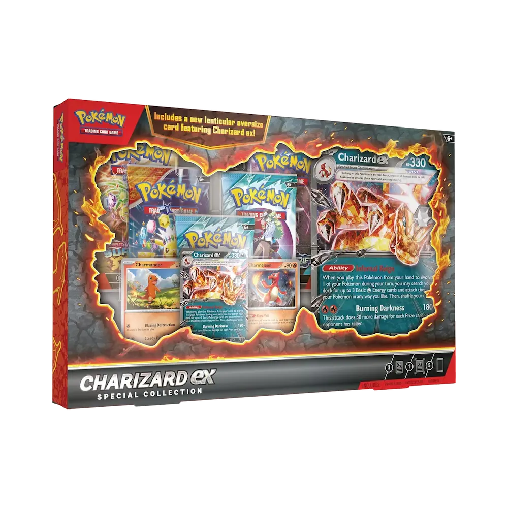 Pokémon - Charizard ex Special Collection (5 Packs & Promos)