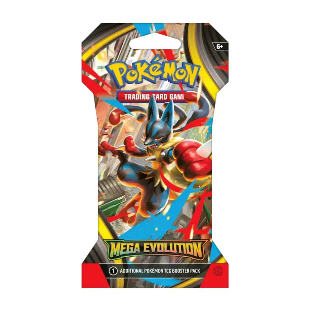 Pokémon - Mega Evolution Sleeved Booster Pack (10 Cards)