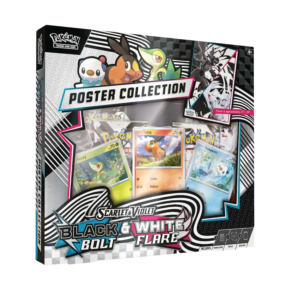 Pokèmon - Scarlet & Violet: Unova Poster Collection (4 Packs, 3 Promos & Poster)