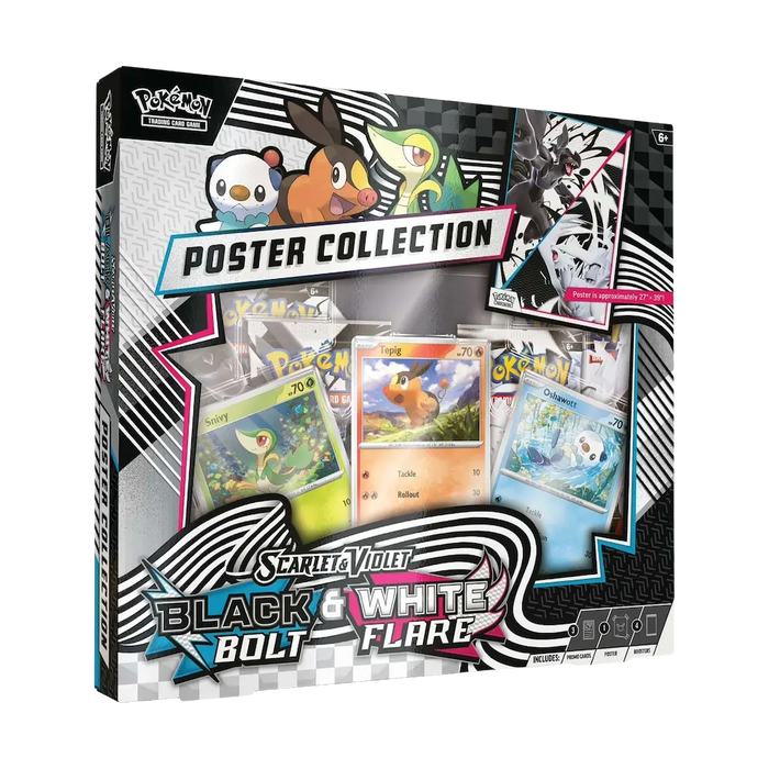 Pokèmon - Scarlet & Violet: Unova Poster Collection (4 Packs, 3 Promos & Poster)