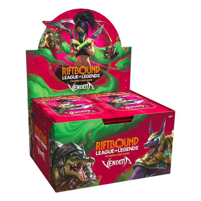 Riftbound: League of Legends TCG - Vendetta Booster Display Box (24 Packs)