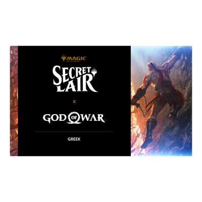 Magic: The Gathering - Secret Lair x God of War: Greek (Non-Foil)