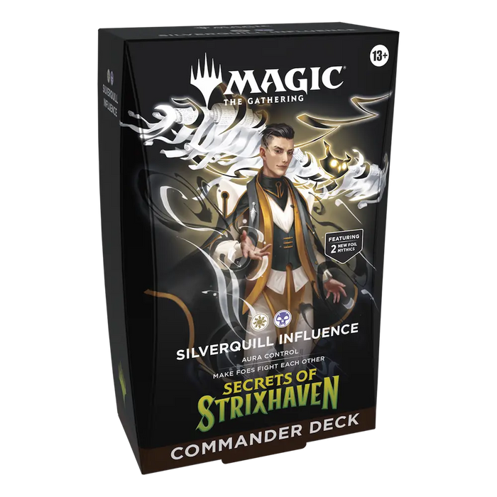 Magic: The Gathering - Secrets of Strixhaven Commander Deck (Silverquill Influence)