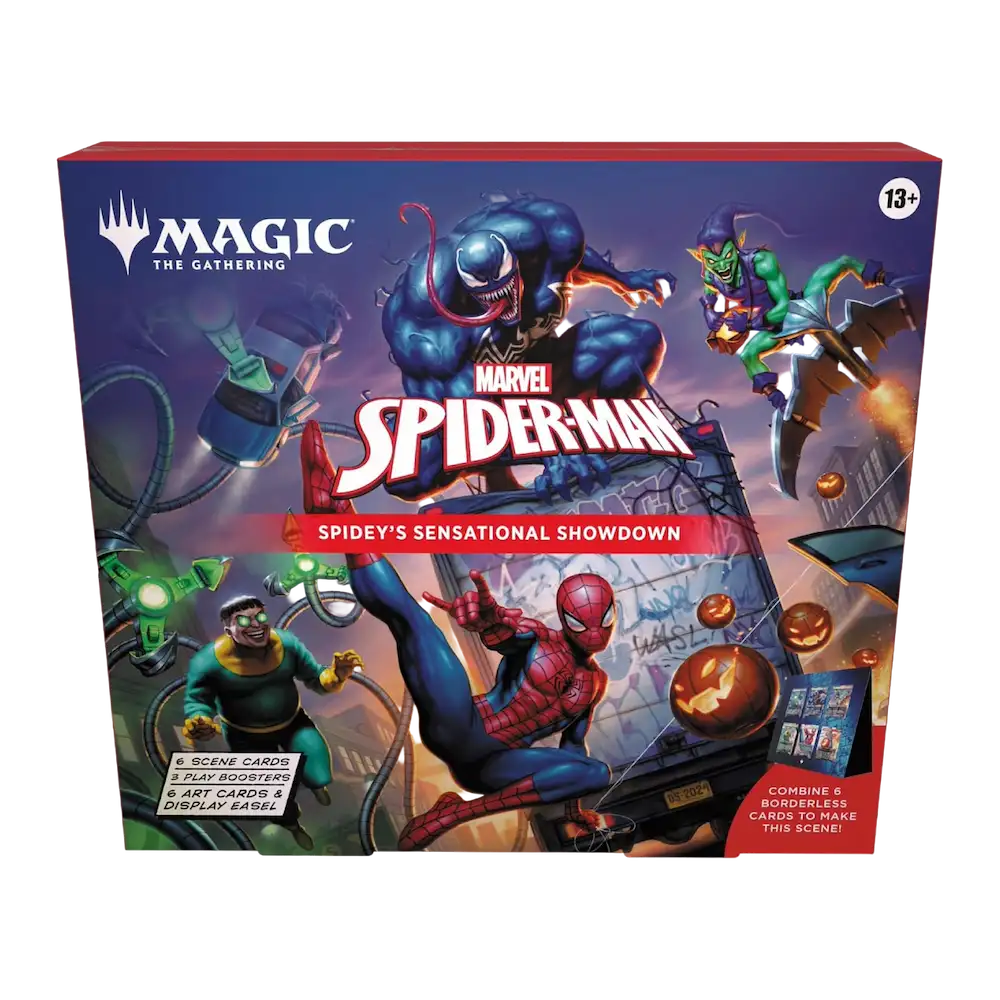 Magic: The Gathering - Marvel's Spider-Man Spidey’s Sensational Showdown (6 Scene Cards & 3 Play Boosters)