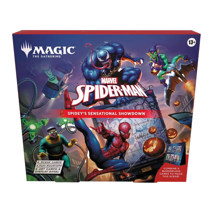 Magic: The Gathering - Marvel's Spider-Man Spidey’s Sensational Showdown (6 Scene Cards & 3 Play Boosters)