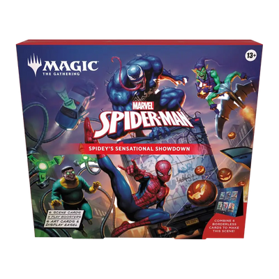 Magic: The Gathering - Marvel's Spider-Man Spidey’s Sensational Showdown (6 Scene Cards & 3 Play Boosters)