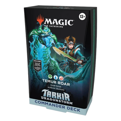 Magic: The Gathering - Tarkir: Dragonstorm Commander Deck (Temur)