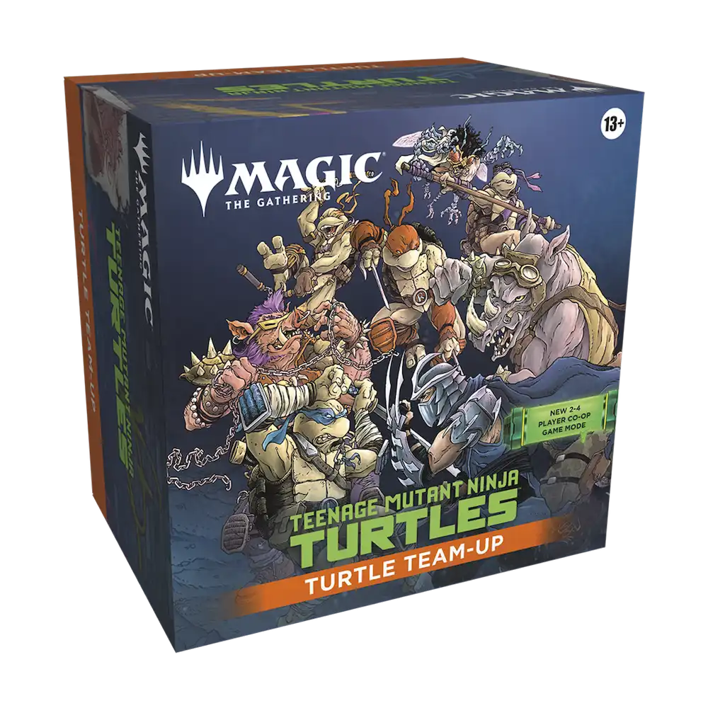 Magic: The Gathering - Teenage Mutant Ninja Turtles Turtle Team-Up (4 Decks & 4 Packs)