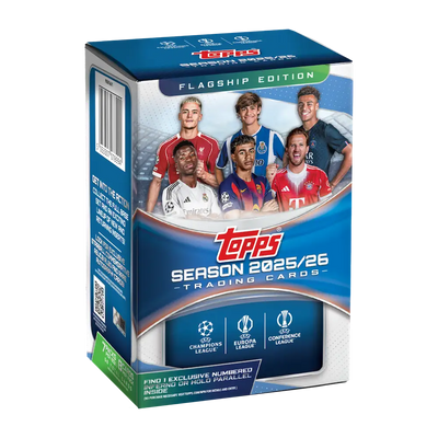 Topps - 2025/26 UEFA Club Competitions Flagship Value Box (7 Packs)