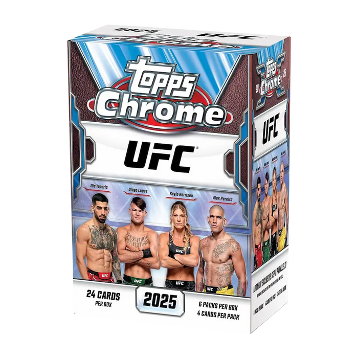 Topps - 2025 Chrome UFC Blaster Box (6 Packs)