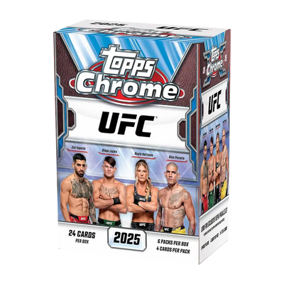 Topps - 2025 Chrome UFC Blaster Box (6 Packs)