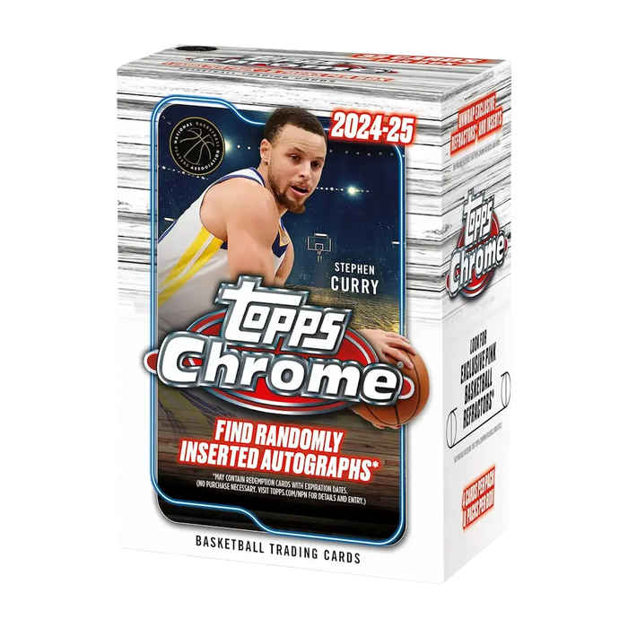 Topps - 2024/25 Chrome Basketball Blaster Box (8 Packs)