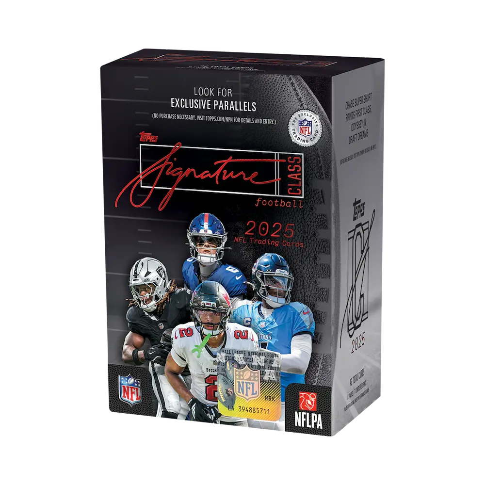 Topps - 2025 Signature Class NFL Value Box (6 Packs)