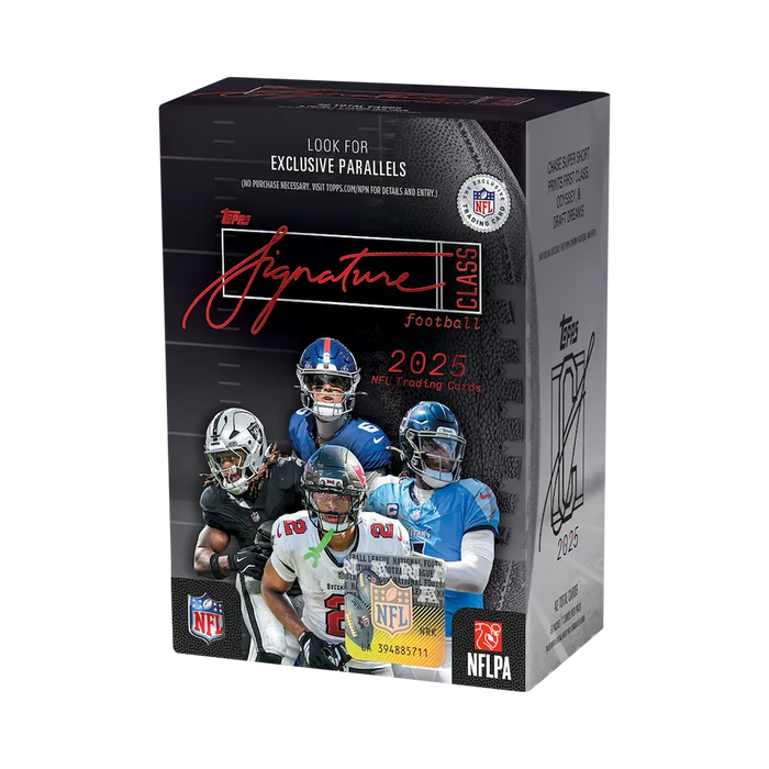 Topps - 2025 Signature Class NFL Value Box (6 Packs)