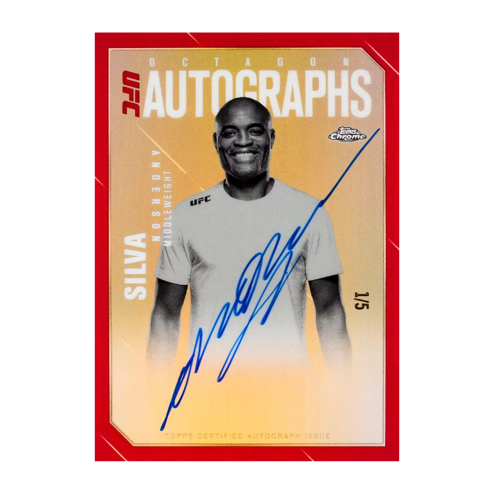 Topps - 2025 Chrome UFC Blaster Box (6 Packs)