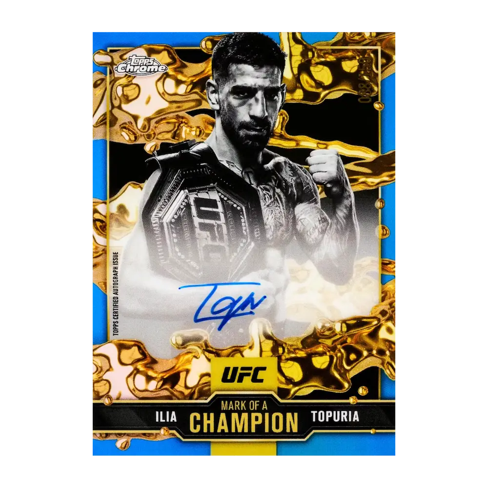 Topps - 2025 Chrome UFC Blaster Box (6 Packs)