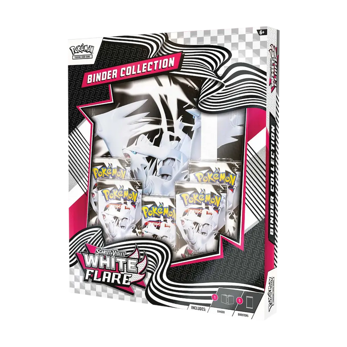 Pokèmon - Scarlet & Violet: White Flare Binder Collection (5 Packs & Binder)