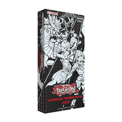Yu-Gi-Oh! TCG - Legendary Modern Decks 2026 (3 Decks)