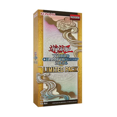 Yu-Gi-Oh! TCG - Limited Pack World Championship 2026 (10 Packs)