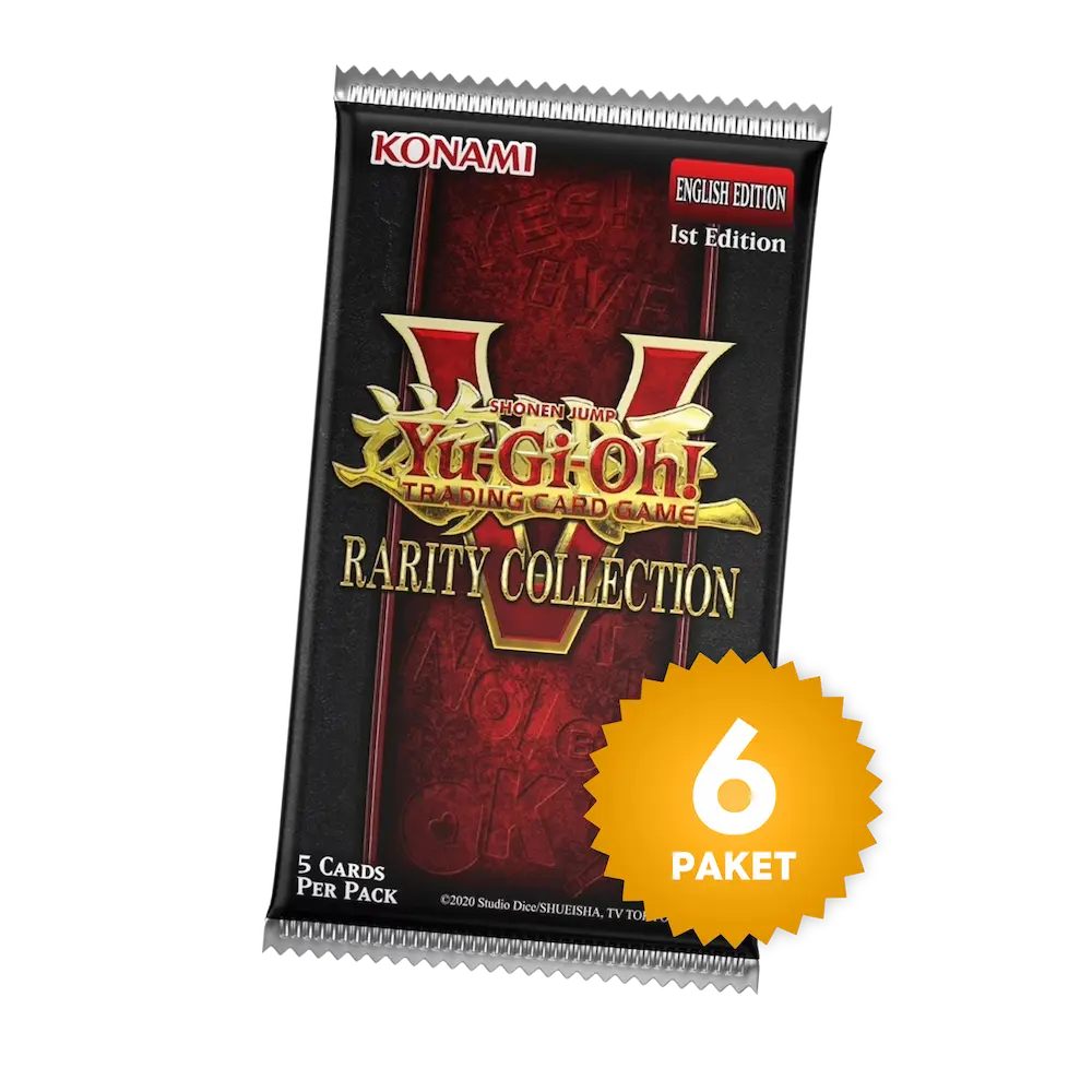 Yu-Gi-Oh! TCG - Rarity Collection V (6 Packs)