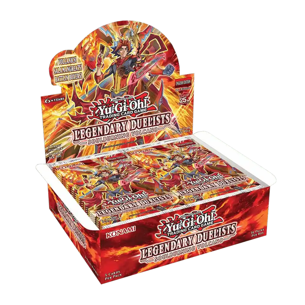 Yu-Gi-Oh! TCG - Legendary Duelists: Soulburning Volcano Booster Box (36 Packs)