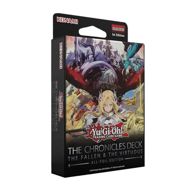 Yu-Gi-Oh! TCG - THE CHRONICLES DECK: The Fallen & The Virtuous (All-Foil Edition Structure Deck)